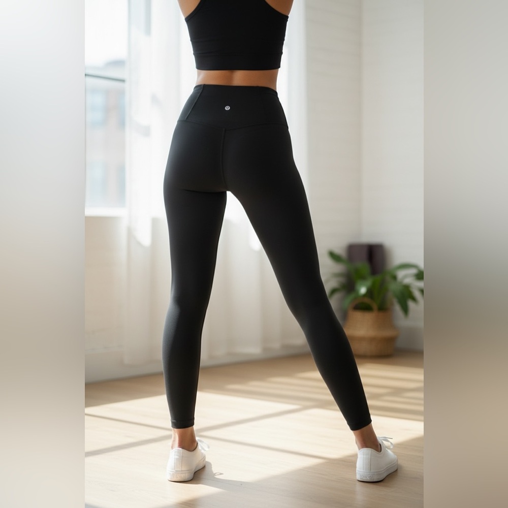 Lululemon Mapped Out High Rise Legging sz 4 black